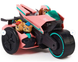 PAW Patrol The Mighty Movie - Motorfiets met Mighty Pups Liberty en Junior Patroller voor €19,99 bij Smythstoys