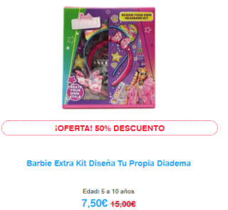 Colección Barbie hasta 9€