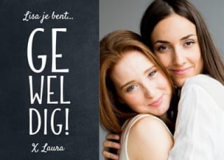 Voor €0,99 een complimentenkaart bij Greetz