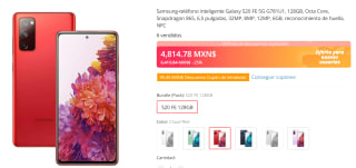 Galaxy S20 FE 128GB Reacondicionado a $4,815 en AliExpress
