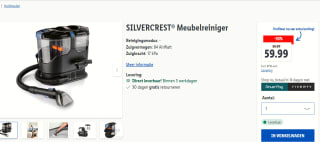 SILVERCREST® Meubelreiniger voor €59,99 in de Lidl webshop