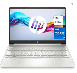HP 15s-fq5100ns - Ordenador portátil de 15.6" Full HD (Intel Core i7-1255U, 16GB RAM, 512GB SSD, Intel Iris Xe Graphics, FeeDos) por 529.99€