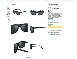 Gafas de SolAdulto Quechua MH100 Decathlon por 7,99€