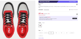 Zapatillas para Hombre Fila NOCLAF CB por 27.19€ (Cuenta Nueva 17.19€)