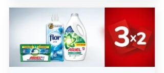 3×2 en Limpieza y Hogar en Carrefour.