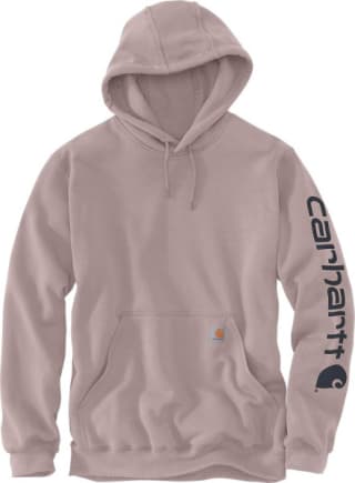 Sweat à capuche avec logo sur les manches Carhartt en vison à 38.79€