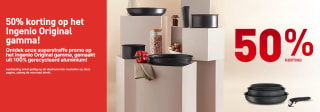 50% korting op Tefal Ingenio Original