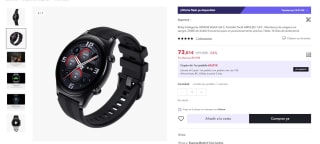 Reloj Inteligente HONOR Watch GS 3, Pantalla Táctil AMOLED 1,43" por 73,01€ (61,01€ usuario nuevo)