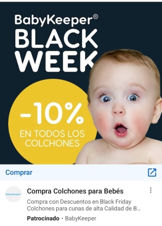 -10% en todos los colchones y cunas BabyKeeper.