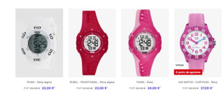 Recopilación de relojes desde 8,50€ en Zalando privé