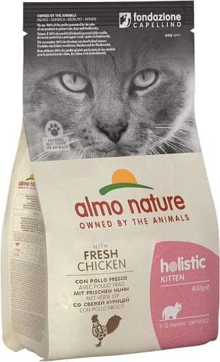 [Prijsfout?] 2,4 kg Almo Nature Holistic Kitten met kip en rijst voor €4,79 bij Amazon