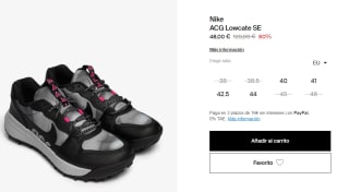 Zapatillas de Hombre Nike ACG Lowcate SE por 43.2€