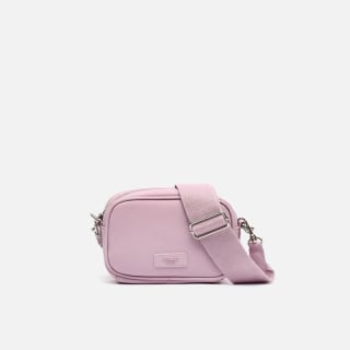 Bolso bandolera pequeño color rosa pastel por 9€