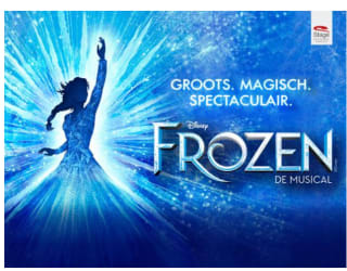 20% korting op de musical Frozen voor 100 ING rentepunten