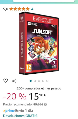 Juego Sunsoft Collection 2 por 15,98€.