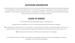 Fatboy Sample sale op woensdag 28 t/m zaterdag 31 mei