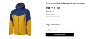 Chaqueta para Hombre Ternua Rakaposhi por 199.99€