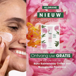 Gratis staaltje Klorane kalmerende crème