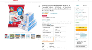 Bolsas BoxLegend de Almacenaje al Vacio 10 Piezas por 15,99€