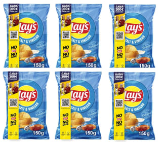6 bolsas de Lay'S Patatas Fritas Vinagreta, 150g por 7.66€