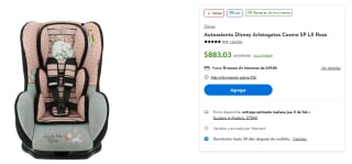 Autoasiento Disney Aristogatos Cosmo SP LX Rosa $883 | Walmart