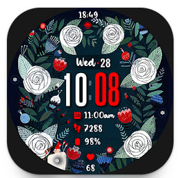 ML2U 176 Watch Face en de ML2U 257 Flower Watch Face voor Android gratis