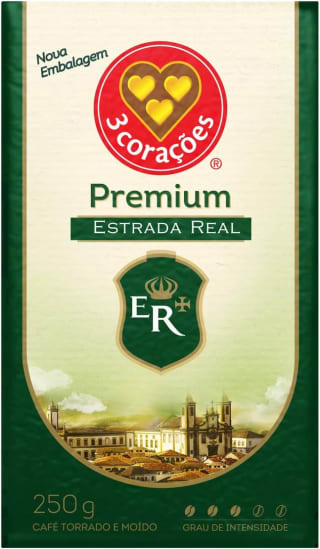 Café da 3 Corações Estrada Real Premium de 250g - R$ 10