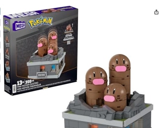 Mega Pokemon Dugtrio Mini en Movimiento 350 Bloques de construcción por 16,99€