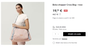 Bolso shopper Cross Bag por 19.99€