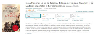 Segunda y tercera parte Trajano Ebook en oferta por solo 3,79€