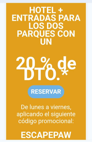 -40% Entradas y -20% Entradas+Hotel en PortAventura PortAventura Park.