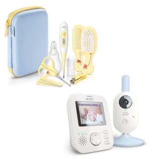 Philips Avent Babyfoon SCD835/26 + Philips babyverzorgingsset voor €141,04 dmv code bij Pinkorblue