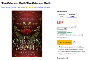 The Crimson Moth voor €12,99 bij Bol