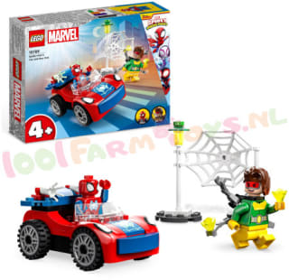 LEGO MARVEL Spider-Man’s auto en Doc Ock - 10789 voor €6,50 bij 1001Farmtoys