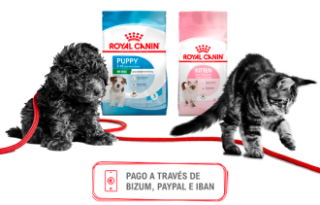 Reembolso de 5€ Por la compra de un envase de alimentación para cachorros y gatitos de Royal Canin