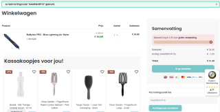 10% extra korting op bijna alles bij Haarshop