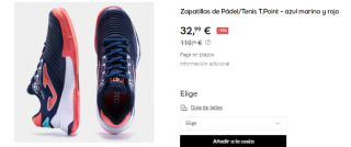 Zapatillas de Pádel Joma T.Point por 32.99€