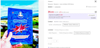 Monjamón Jamón de Bellota 100% Ibérico por 2,50€ y 10 sobres por 21,42€