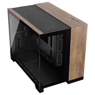 Corsair 2500X (negro/nogal) Caja minitorre con panel y frontal de cristal templado por 159,95€