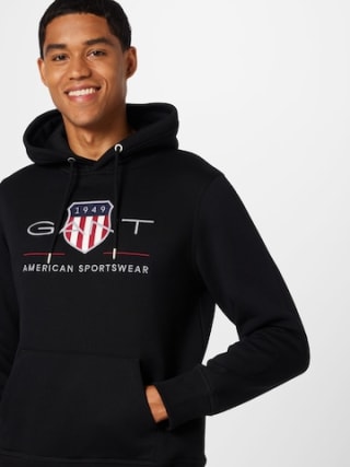 Gant Archive Shield Regular Fit hoodie voor €31,92 bij About You