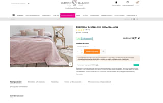 Edredón juvenil 252 Rosa salmón por solo 16,71€