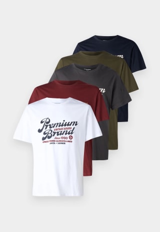 Packs 5 camisetas Jack&Jones por solo 20,99€