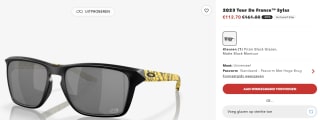 Oakley 2023 Tour de France Sylas zonnebril voor €73,26 bij Oakley