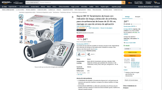 Beurer BM 35 Tensiómetro de brazo por 24,99€