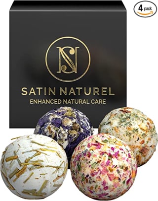 Caja Regalo 4 Bombas de Baño Orgánicas. Por 14,99€