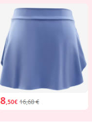 Faldas de diferentes colores para balet por 8,50€