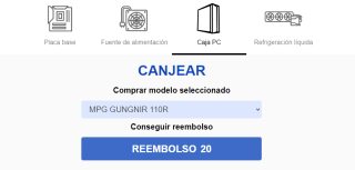 Caja ATX MSI MPG Gungnir 110M por 74,90€ + cashback 20€