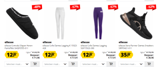 Tot 63% korting op kleding, schoenen + accessoires van Ellesse bij Sport Korting