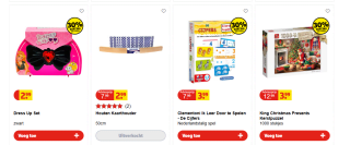 Tot 30% extra stapelkorting op alle speelgoed bij Kruidvat