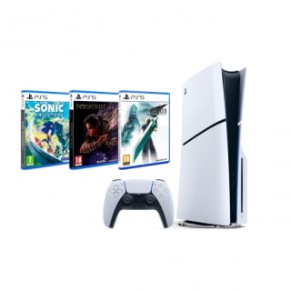 Playstation 5 Slim Estándar con Final Fantasy VII Forspoken y Sonic Frontiers por 514€